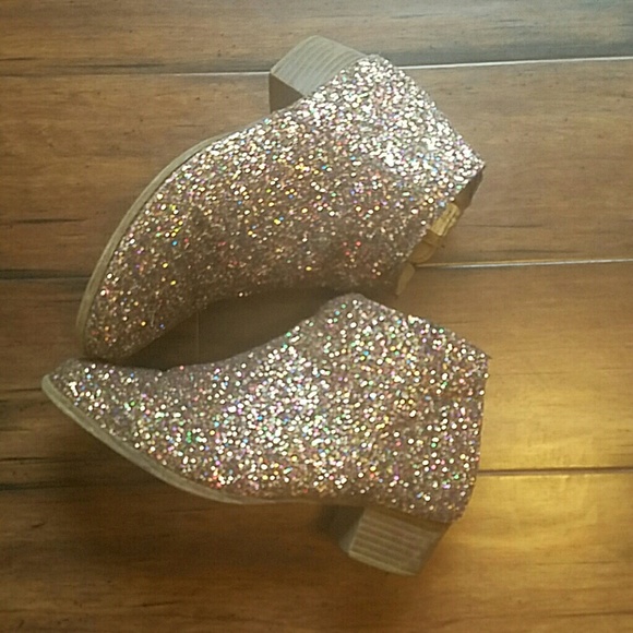 glitter boots old navy